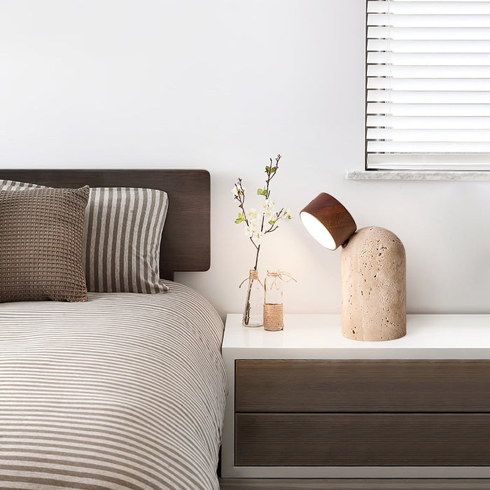 Capsule Stone Table Lamp - Simprolos