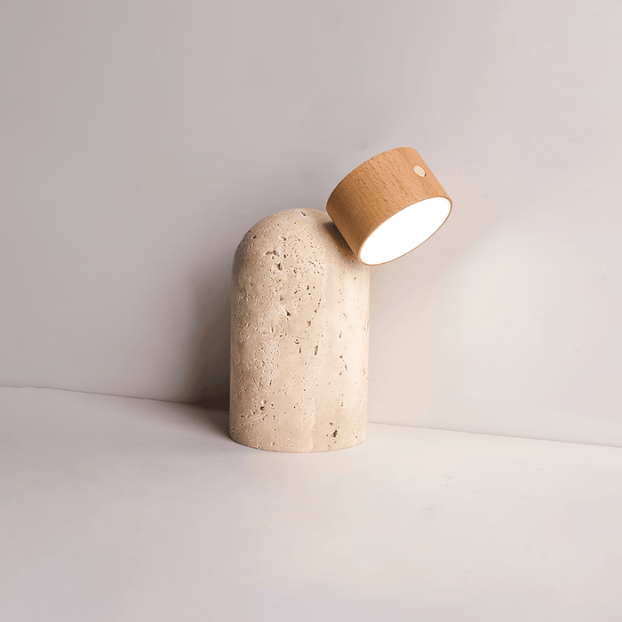 Capsule Stone Table Lamp - Simprolos