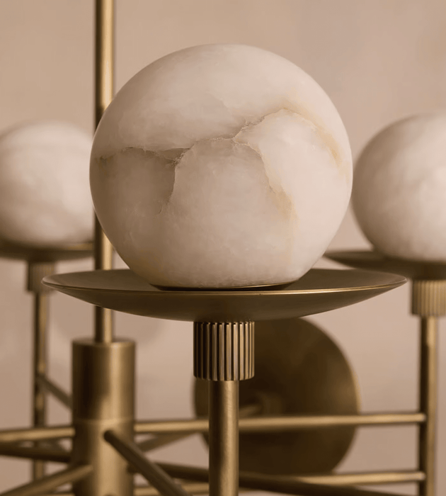 Cara Alabaster Chandelier - Simprolos