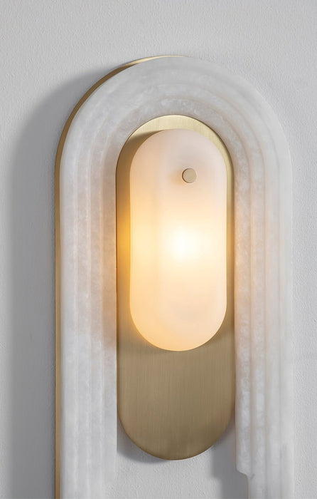 Cascada Alabaster Wall Sconce - Simprolos