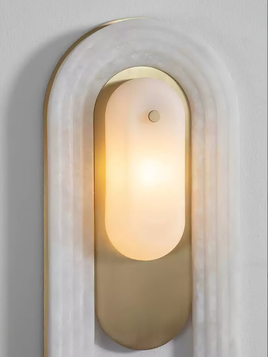 Cascada Alabaster Wall Sconce - Simprolos
