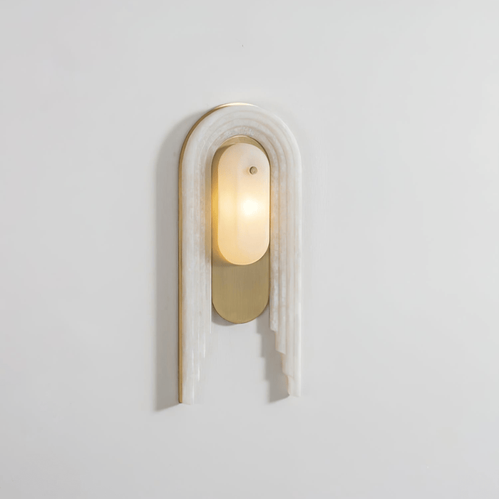 Cascada Alabaster Wall Sconce - Simprolos