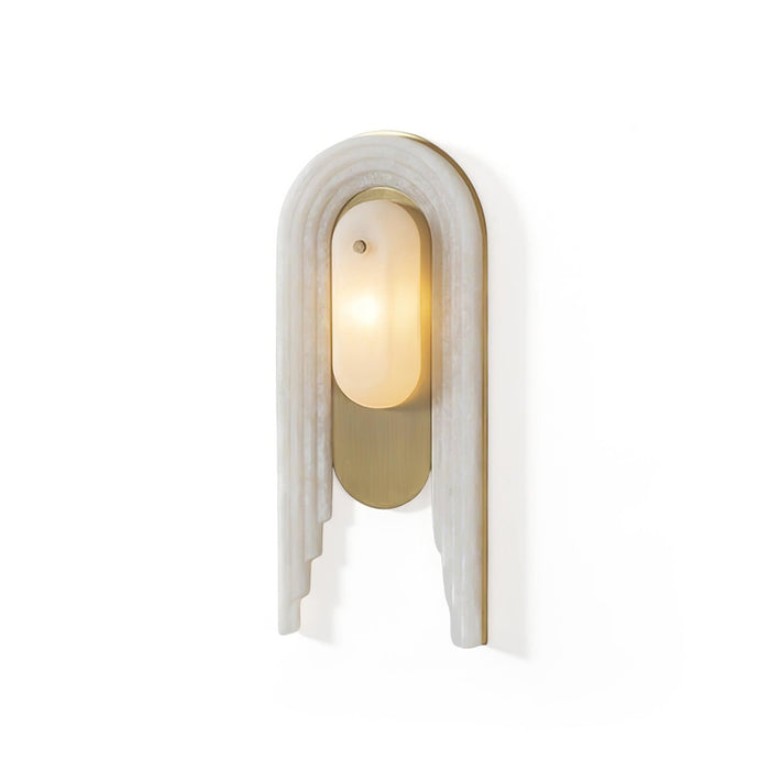 Cascada Alabaster Wall Sconce - Simprolos