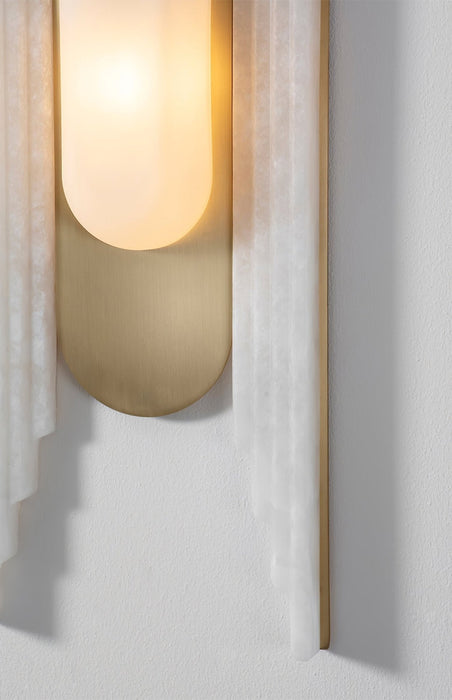 Cascada Alabaster Wall Sconce - Simprolos