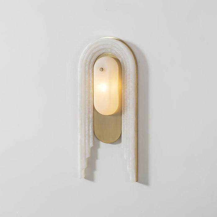 Cascada Alabaster Wall Sconce - Simprolos
