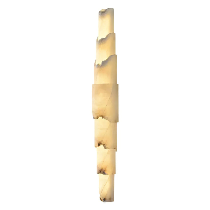 Cascading Alabaster Wall Sconce - Simprolos