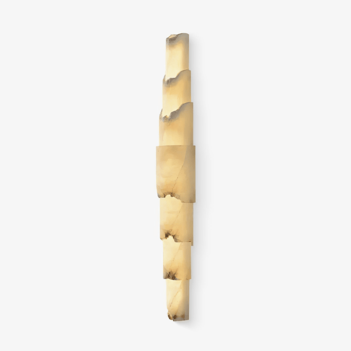Cascading Alabaster Wall Sconce - Simprolos