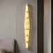 Cascading Alabaster Wall Sconce - Simprolos