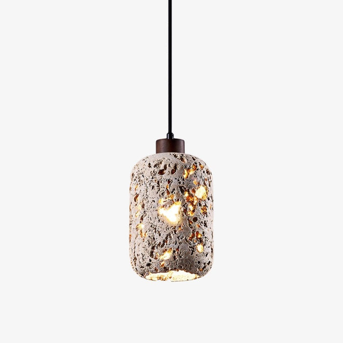 Cava Volcanic Rock Pendant Lamp - Simprolos