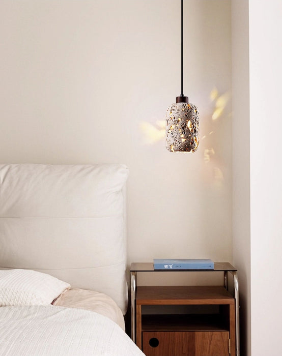 Cava Volcanic Rock Pendant Lamp - Simprolos