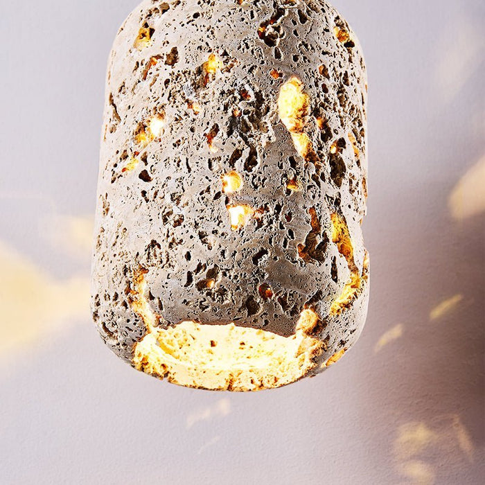 Cava Volcanic Rock Pendant Lamp - Simprolos