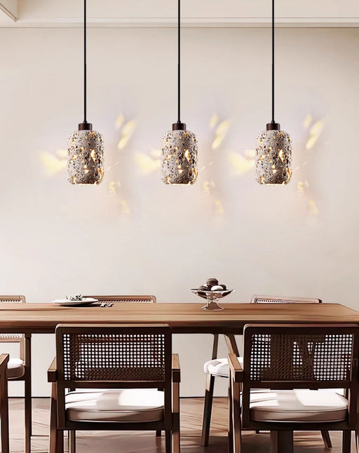 Cava Volcanic Rock Pendant Lamp - Simprolos