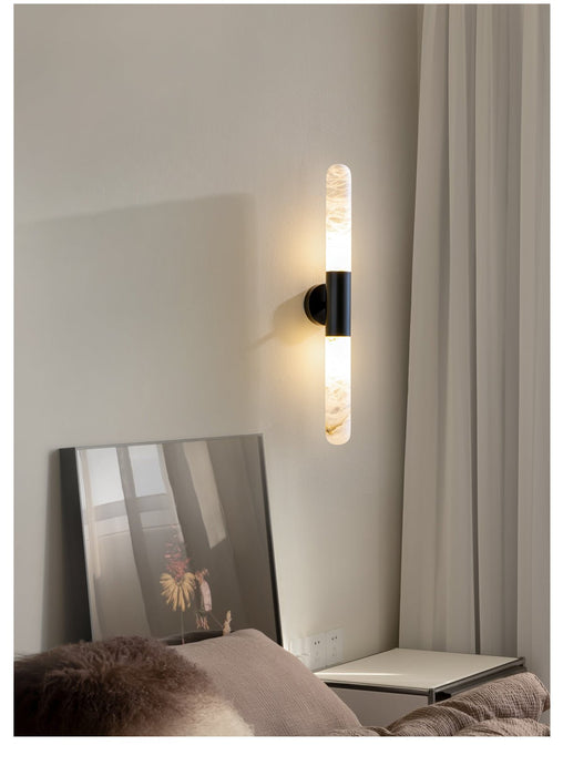 Cavoya Alabaster Wall Light - Simprolos