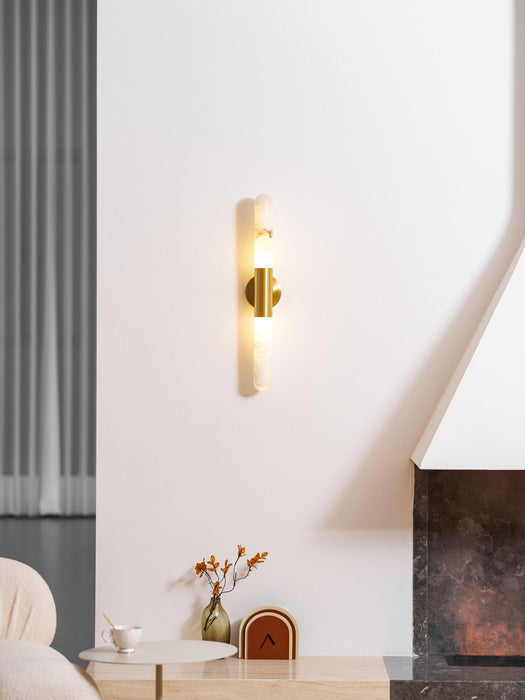 Cavoya Alabaster Wall Light - Simprolos