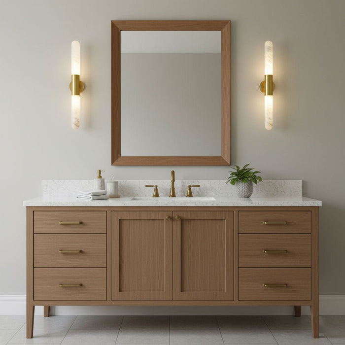 Cavoya Alabaster Wall Light - Simprolos