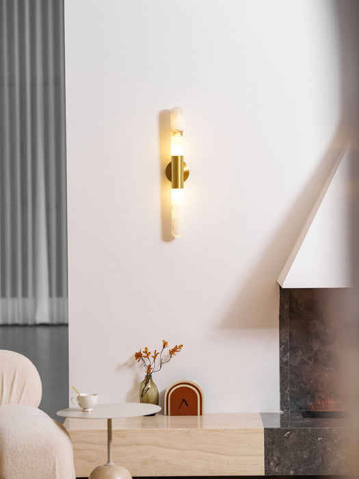 Cavoya Alabaster Wall Light - Simprolos