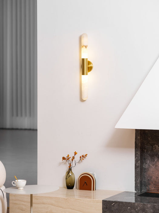 Cavoya Alabaster Wall Light - Simprolos