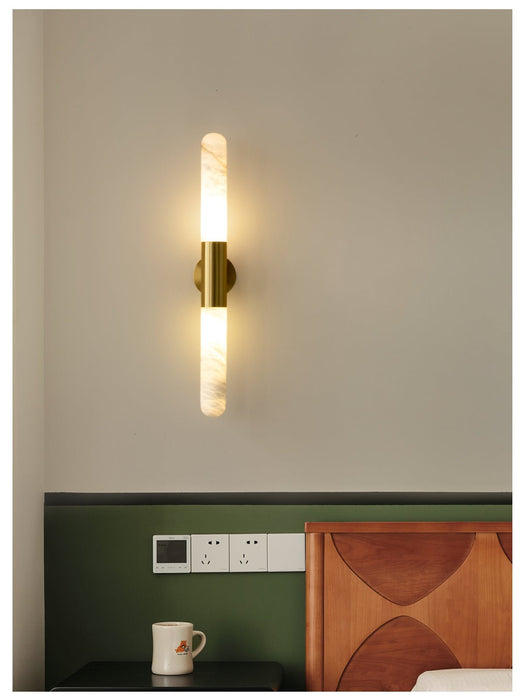 Cavoya Alabaster Wall Light - Simprolos