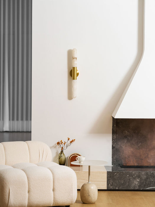 Cavoya Alabaster Wall Light - Simprolos