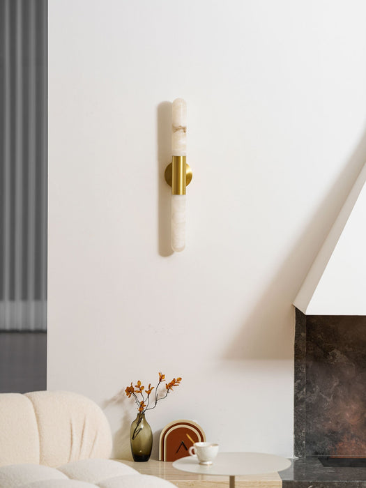 Cavoya Alabaster Wall Light - Simprolos