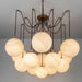 Celestara Alabaster Orb Chandelier - Simprolos