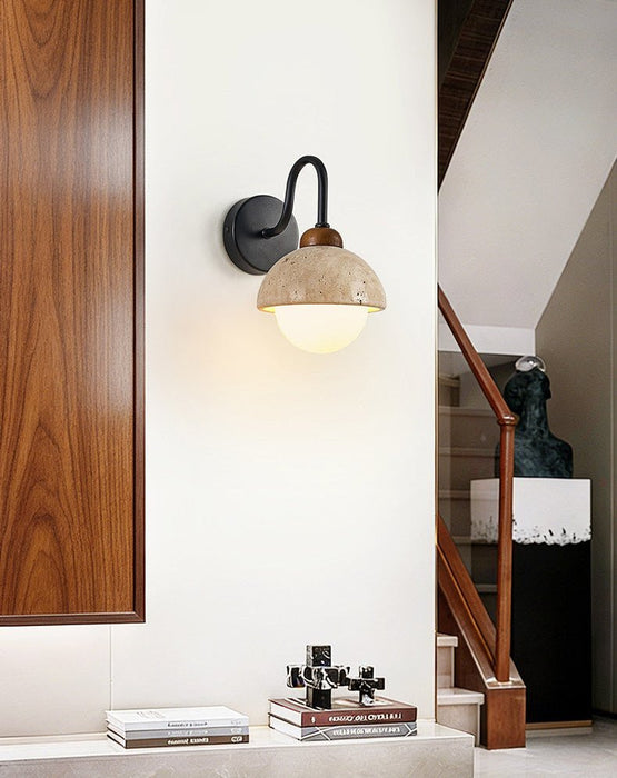 Celestia Travertine Wall Light - Simprolos