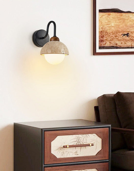 Celestia Travertine Wall Light - Simprolos