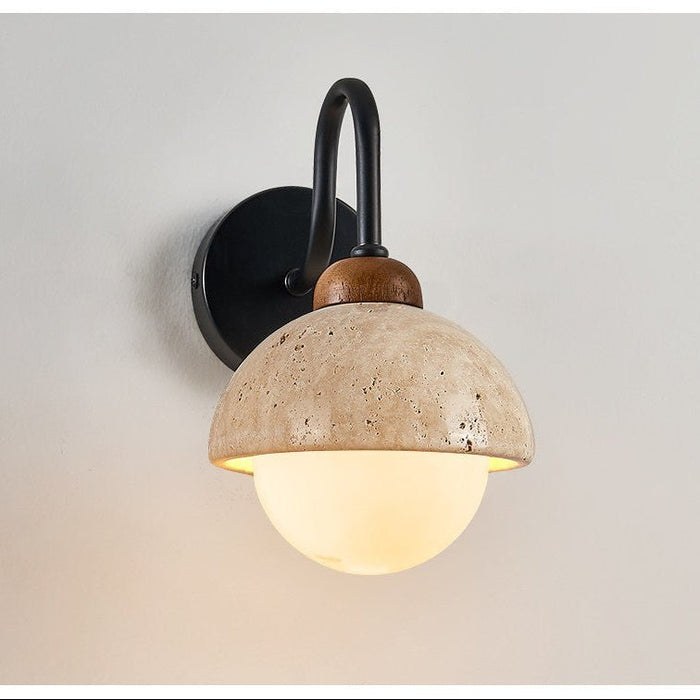 Celestia Travertine Wall Light - Simprolos