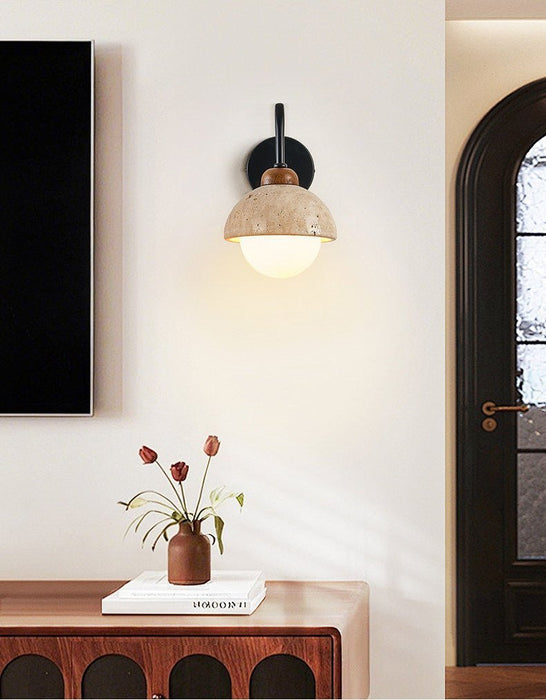 Celestia Travertine Wall Light - Simprolos