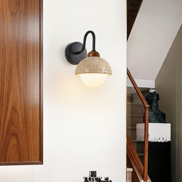 Celestia Travertine Wall Light - Simprolos