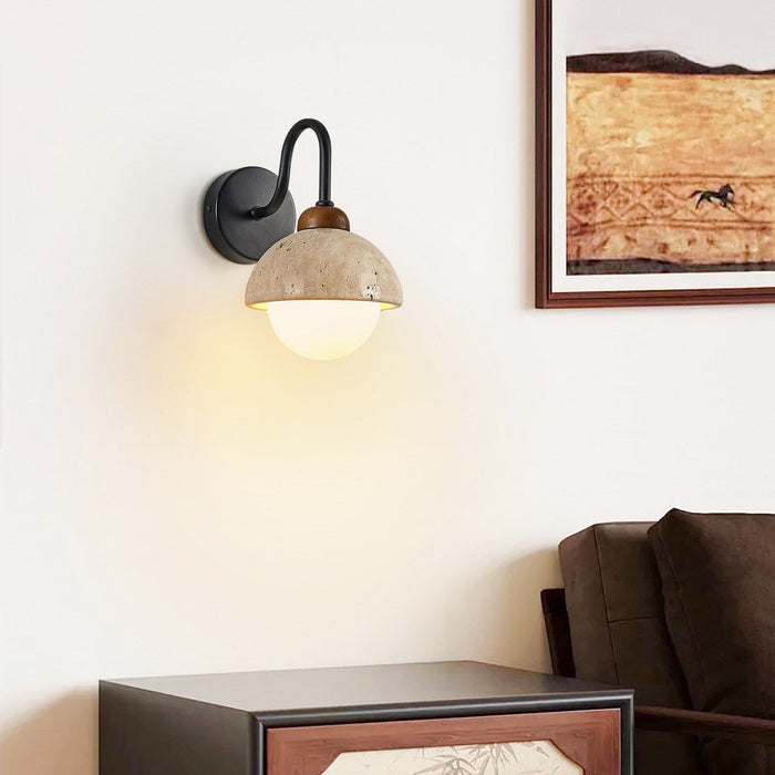 Celestia Travertine Wall Light - Simprolos