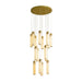 Celestial Alabaster Cascade Chandelier - Simprolos