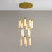Celestial Alabaster Cascade Chandelier - Simprolos