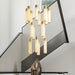 Celestial Alabaster Cascade Chandelier - Simprolos