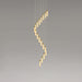 Celestial Alabaster Cascade Chandelier - Simprolos