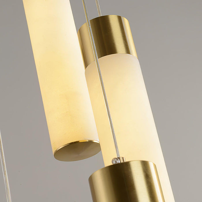 Celestial Alabaster Cascade Chandelier - Simprolos