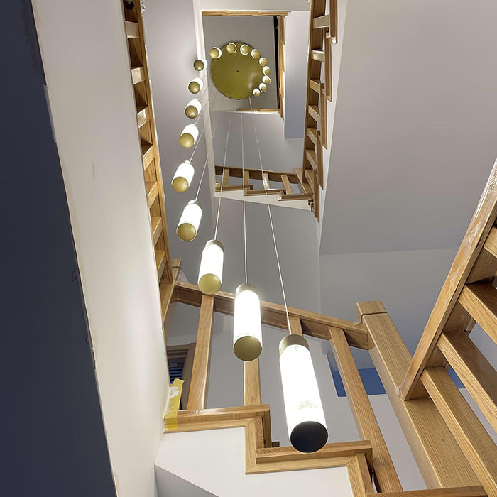 Celestial Alabaster Cascade Chandelier - Simprolos