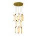 Celestial Alabaster Cascade Chandelier - Simprolos