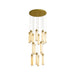 Celestial Alabaster Cascade Chandelier - Simprolos