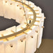 Celestial Alabaster Round Chandelier - Simprolos