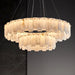 Celestial Alabaster Round Chandelier - Simprolos