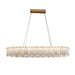 Celestial Alabaster Round Chandelier - Simprolos