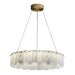 Celestial Alabaster Round Chandelier - Simprolos