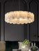 Celestial Alabaster Round Chandelier - Simprolos