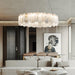 Celestial Alabaster Round Chandelier - Simprolos