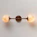 Celestial Double Alabaster Sconce - Simprolos