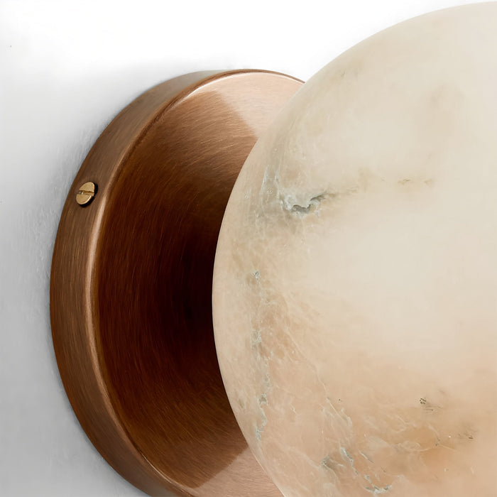 Celestial Double Alabaster Sconce - Simprolos