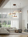 Celestial Orbit Travertine Chandelier - Simprolos