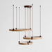 Celestial Orbit Travertine Chandelier - Simprolos