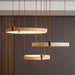Celestial Orbit Travertine Chandelier - Simprolos